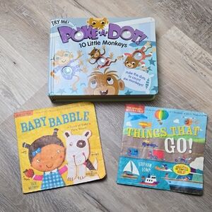 Poke A Dot 10 Little Monkeys Melissa And Doug Indesteuctibles Books Baby Toddler